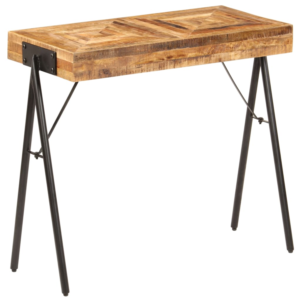 Solid mango wood console table 80 x 40 x 75 cm