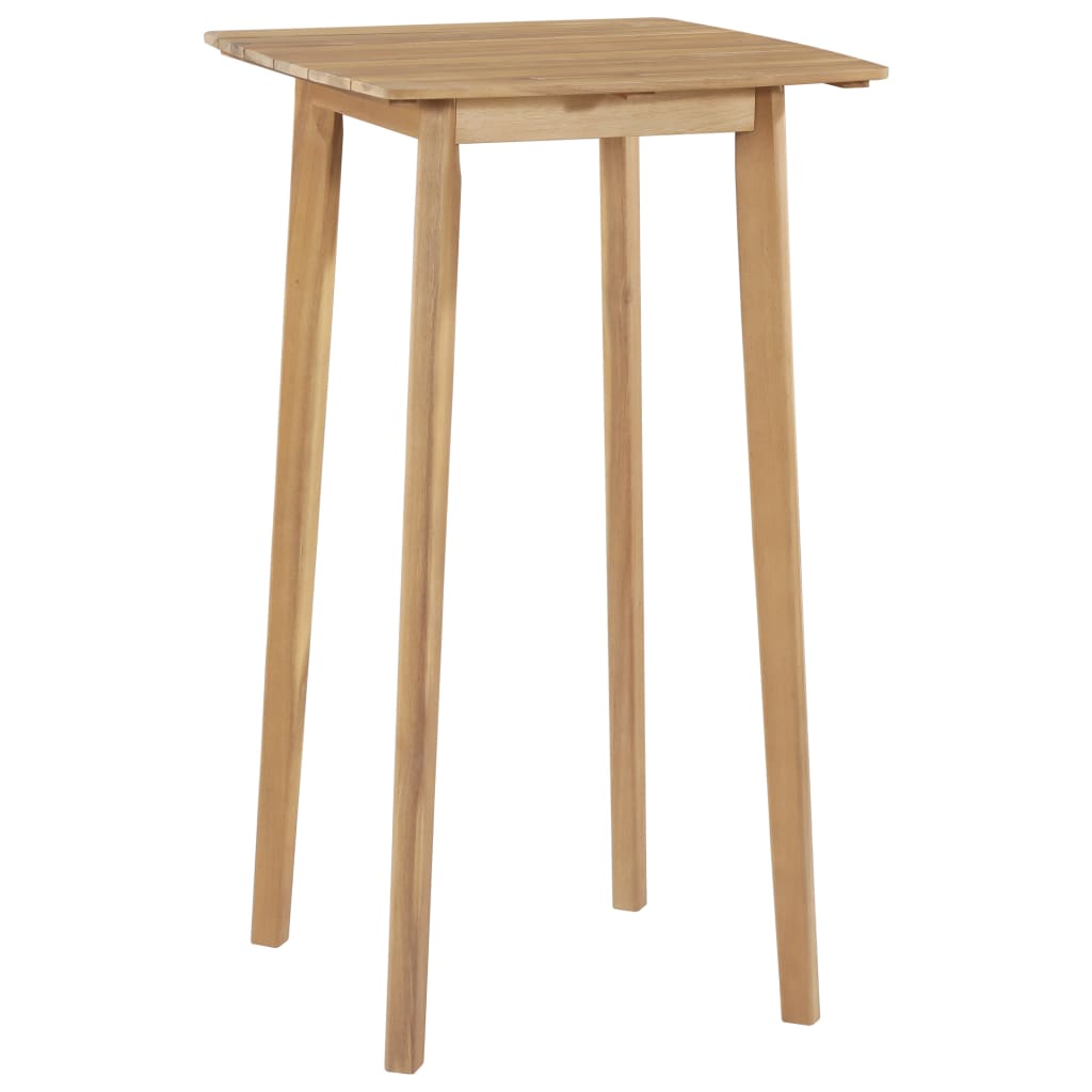 Mobilier à dîner d'extérieur 5 pcs Bois d'acacia solide