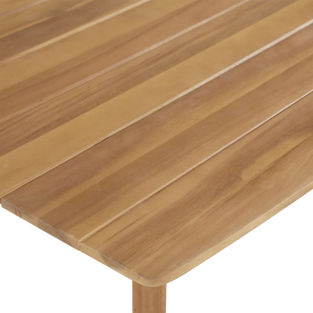 Mobili da pranzo per esterno 5 pz. Legno massello di acacia