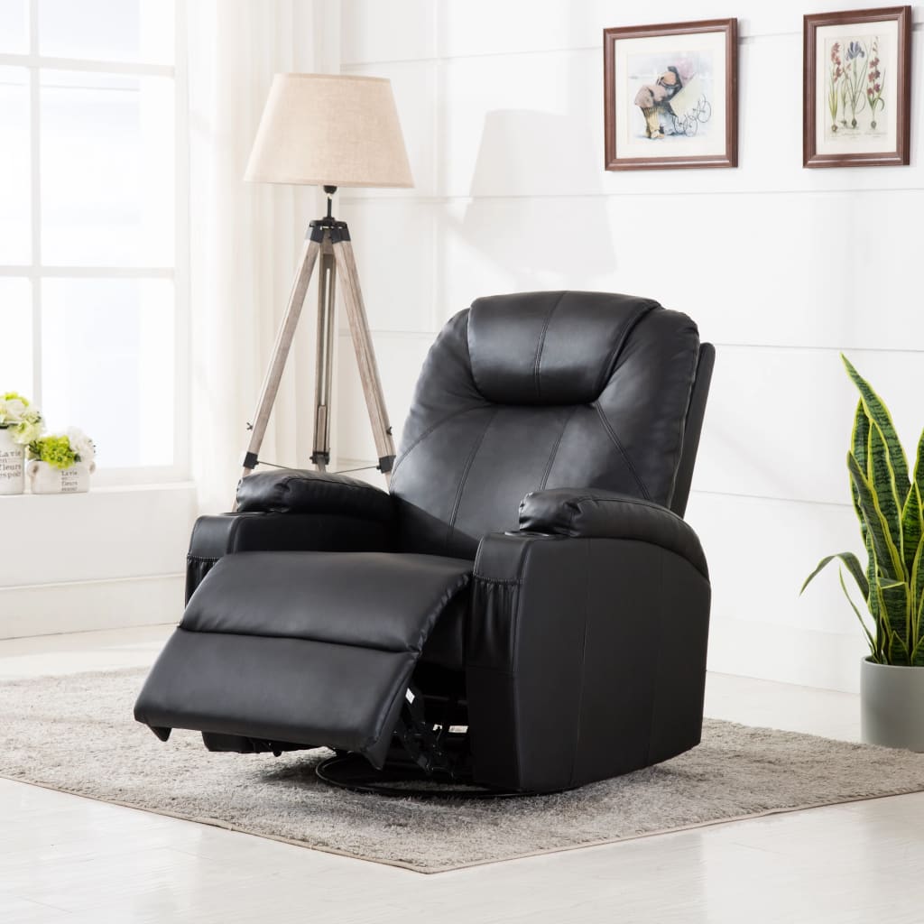 Similar black massage rocking armchair