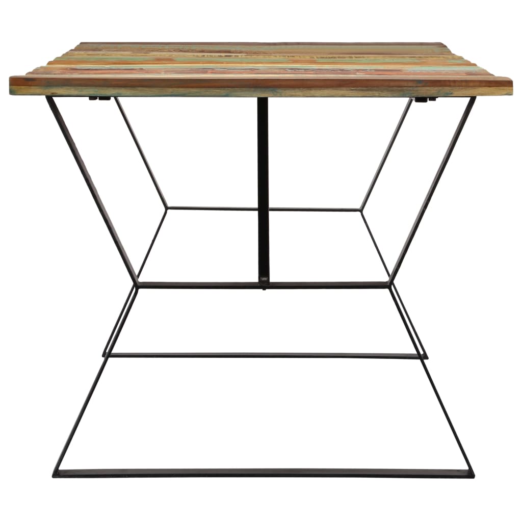 Dining table 180x90x76cm Solid recovery wood