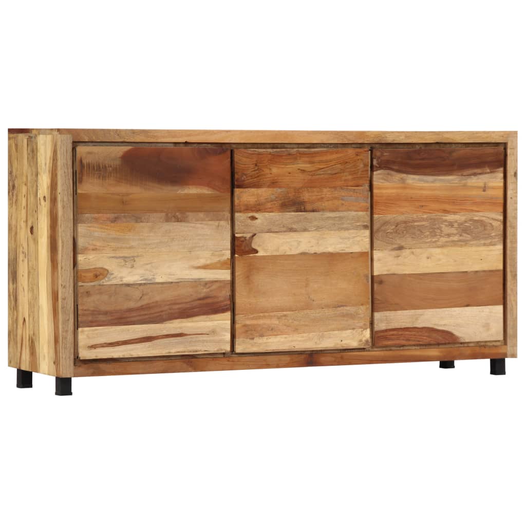 Lateral cabinet 160 x 38 x 79 cm Massive recovery wood