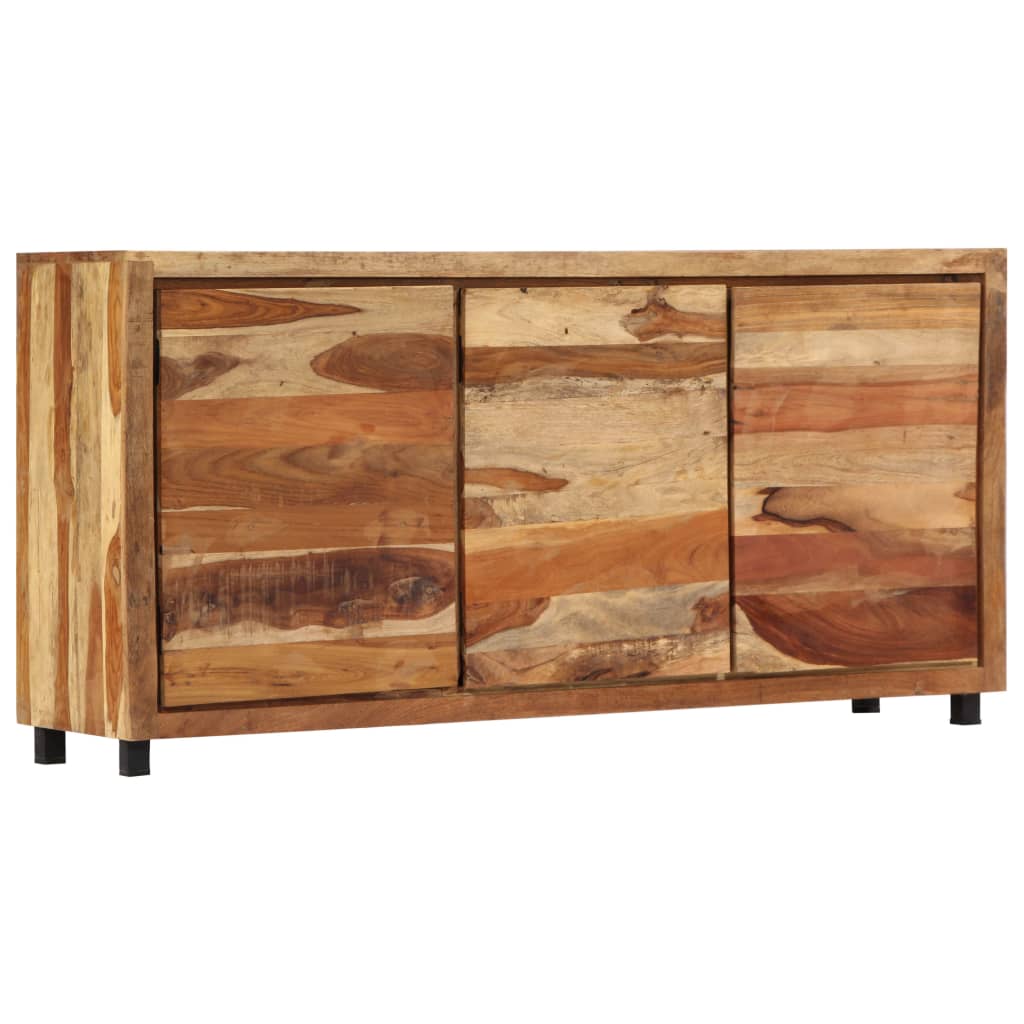 Lateral cabinet 160 x 38 x 79 cm Massive recovery wood