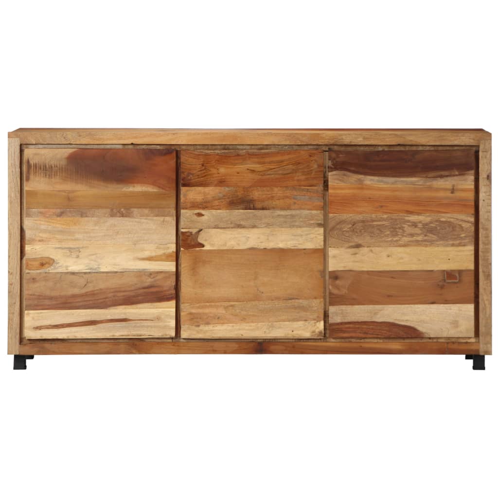 Lateral cabinet 160 x 38 x 79 cm Massive recovery wood