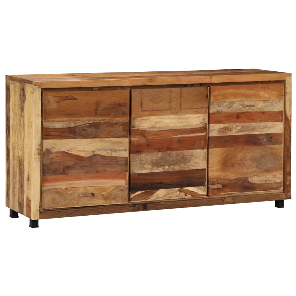 Lateral cabinet 160 x 38 x 79 cm Massive recovery wood
