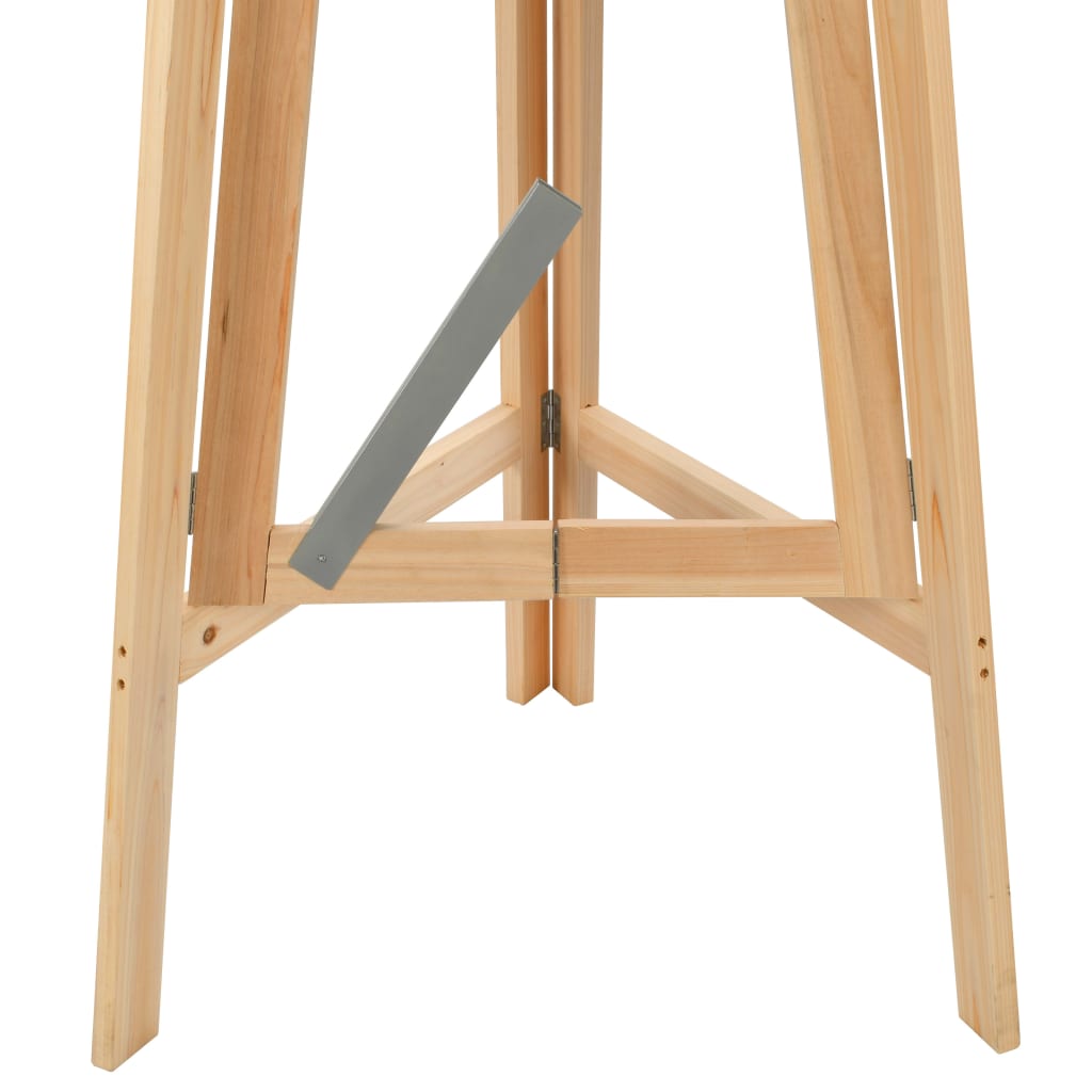 Faltbare Balken Tabelle 78 cm Tannenholz