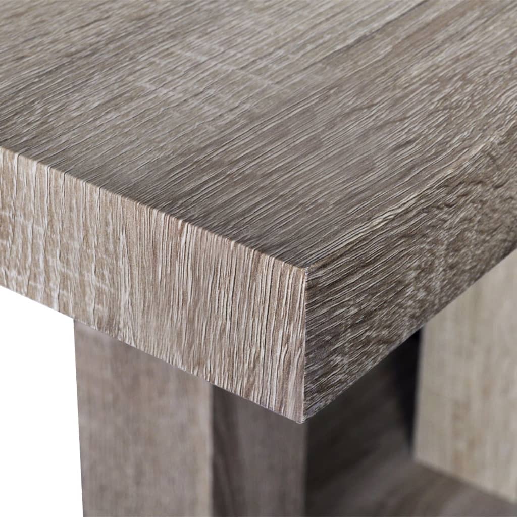 MDF dining table aspect of oak