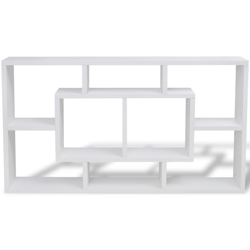 Display wall shelf 8 White compartments