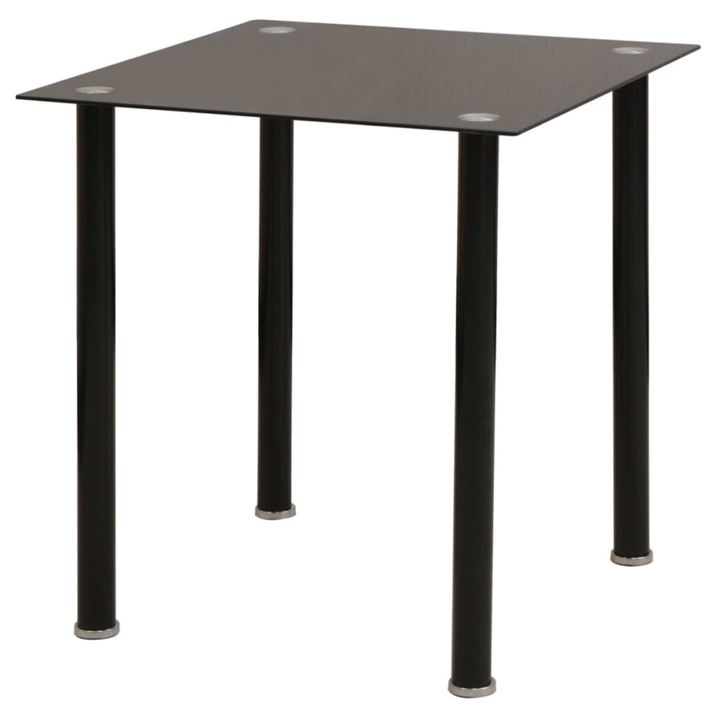 Tisch und Esszimmertisch und schwarze Zimmer schwarz