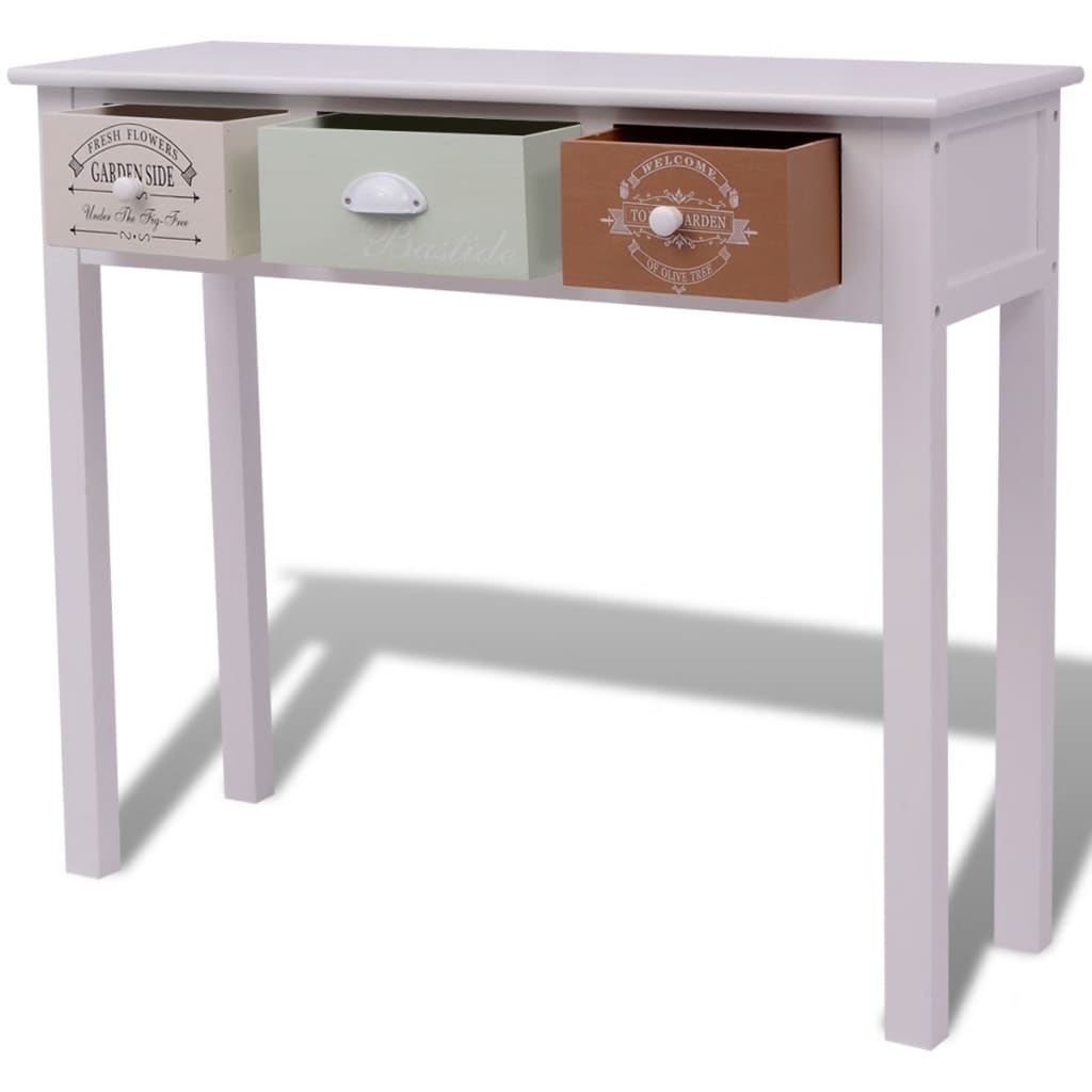 Tabella della console in stile francese