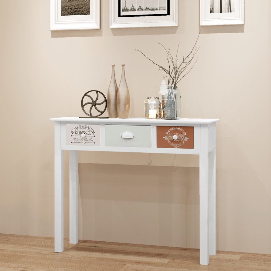 French style console table