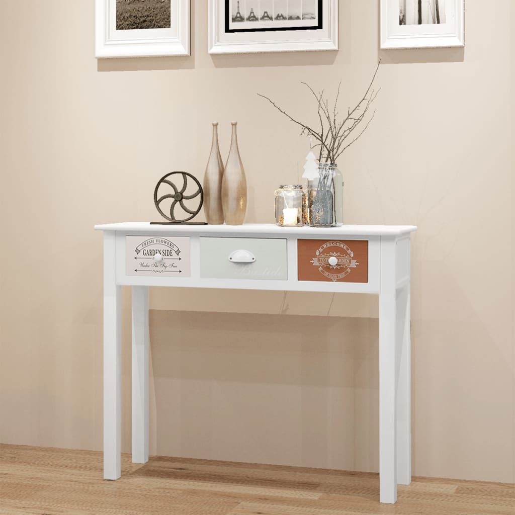 Tabella della console in stile francese