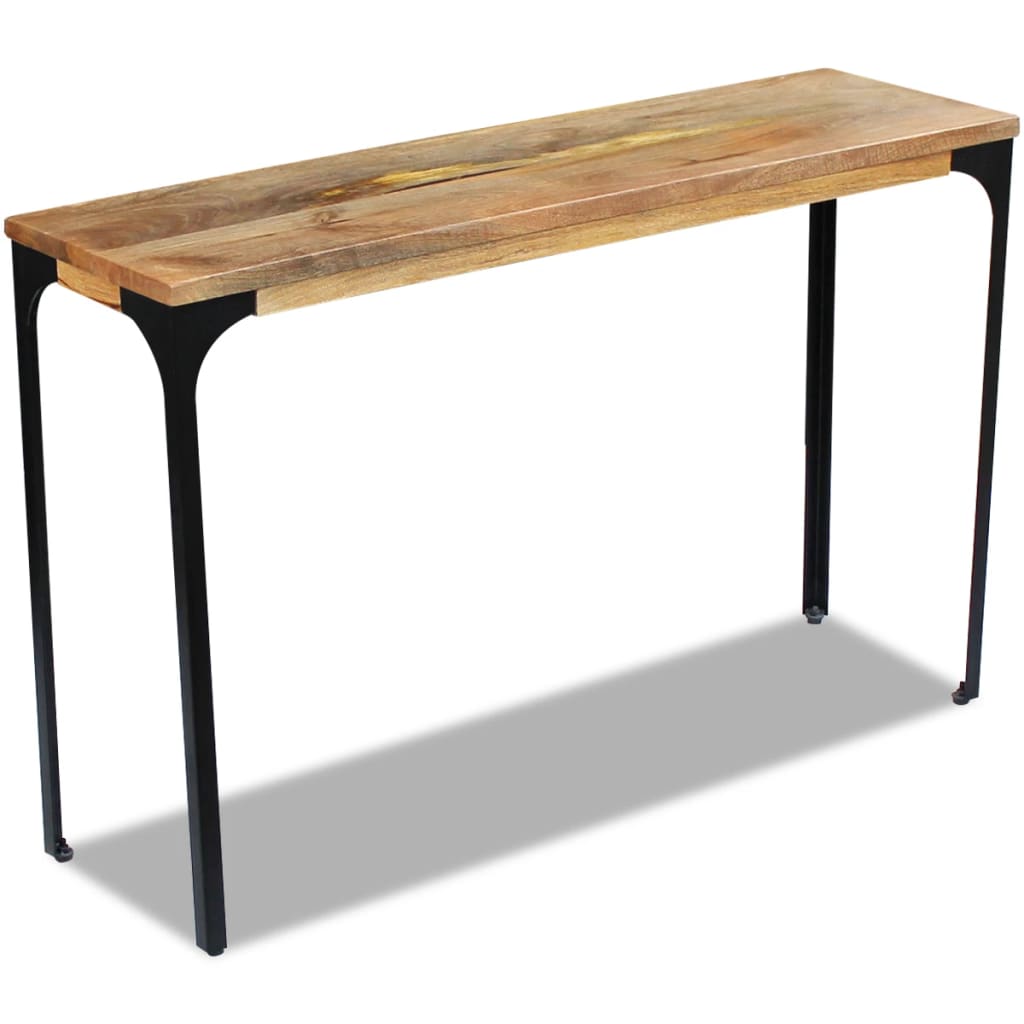 Mango wood console table 120 x 35 x 76 cm