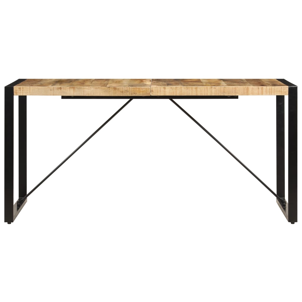 Dining table 160x80x75 cm Solid mango wood