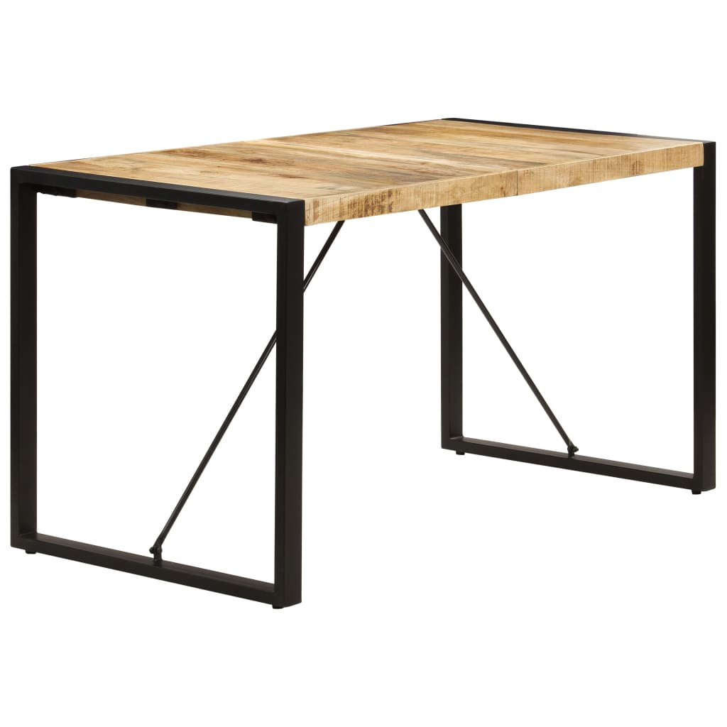 Dining table 140x70x75 cm Massive mango wood