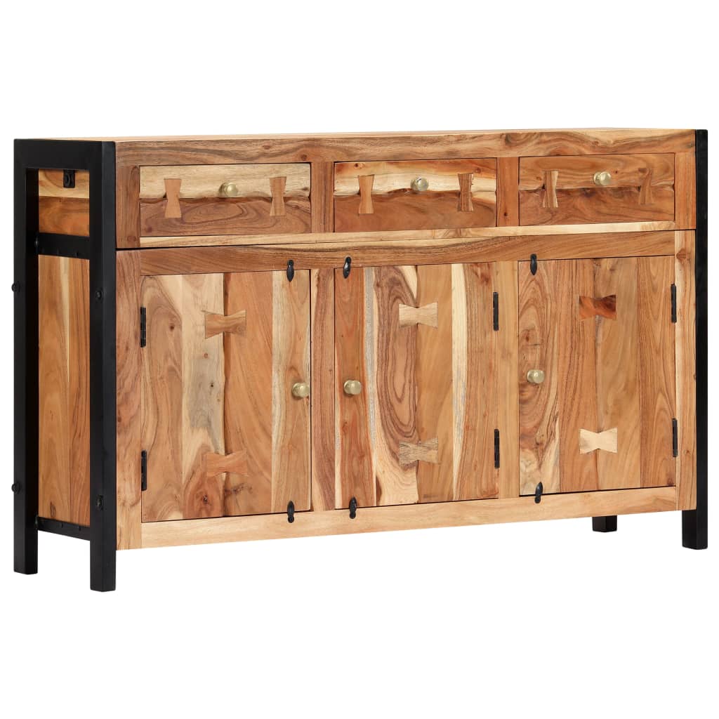 Buffet 120x35x75 cm Solid acacia wood