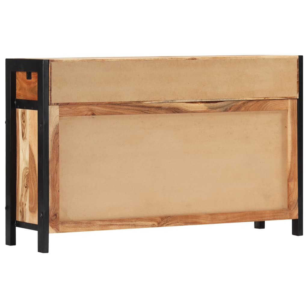 Credenza 120x35x75 cm Legno massello di acacia