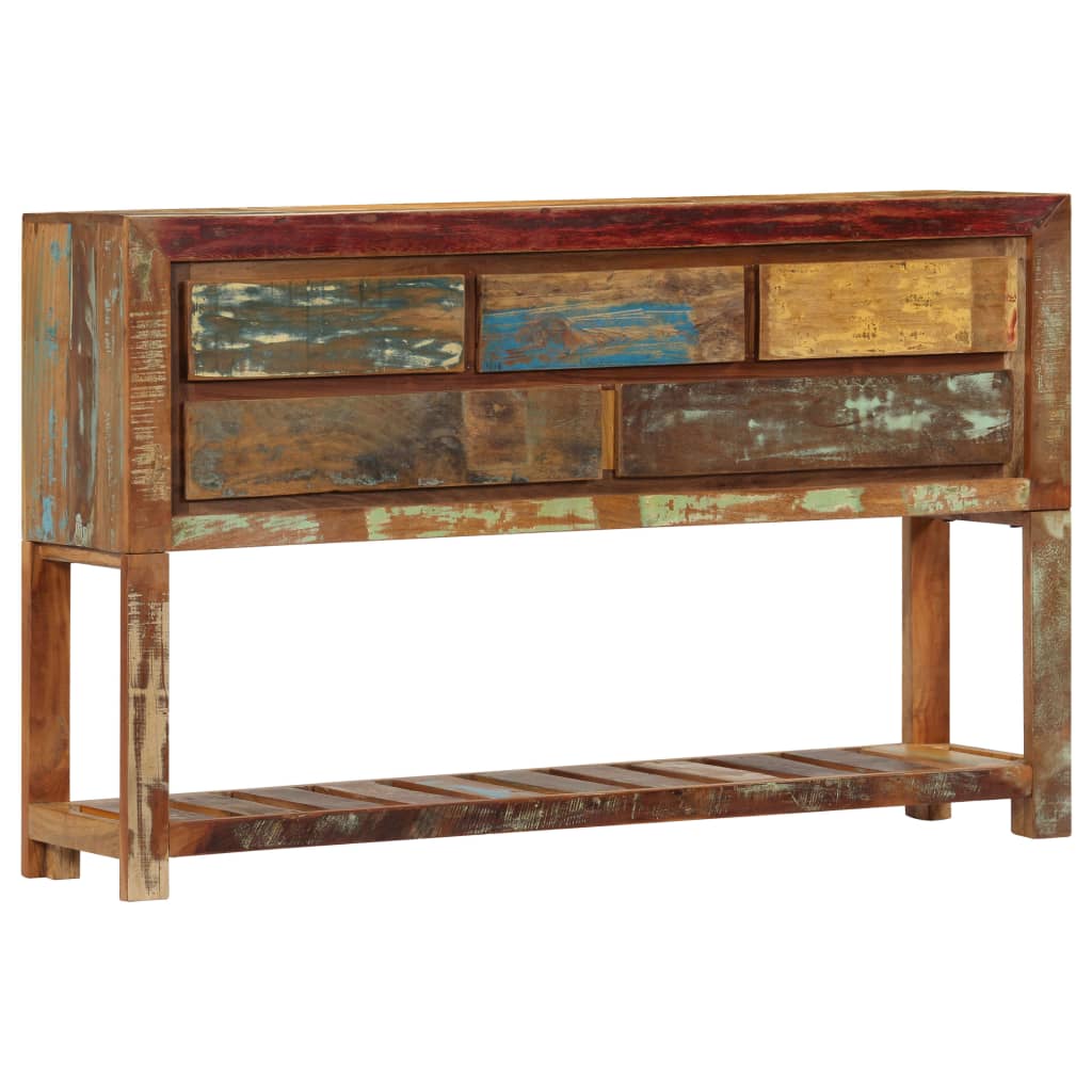 Buffet 120x30x75 cm Festes Wiederherstellung Holz