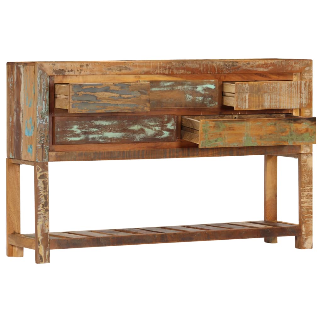 Buffet 120x30x75 cm Festes Wiederherstellung Holz