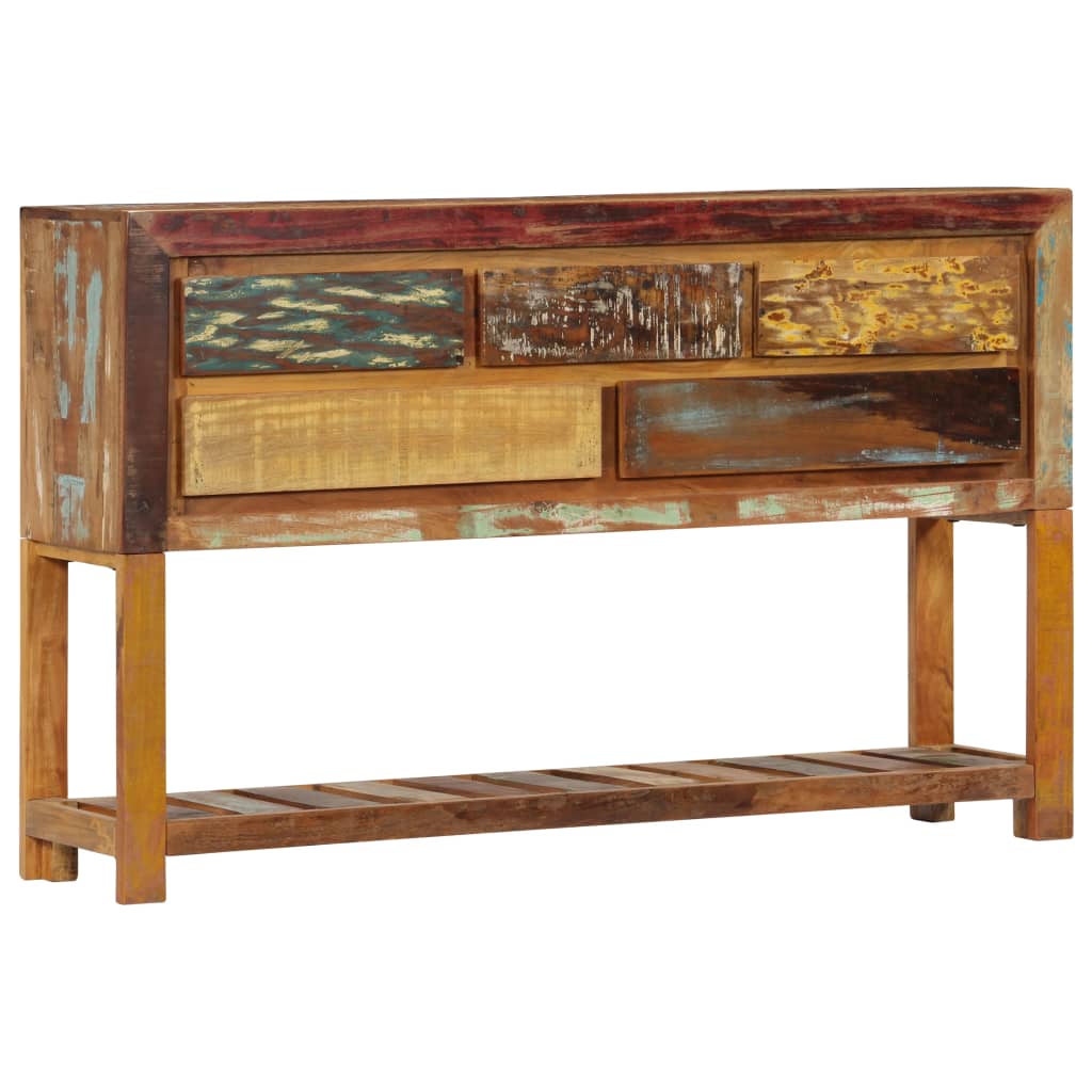 Buffet 120x30x75 cm Festes Wiederherstellung Holz