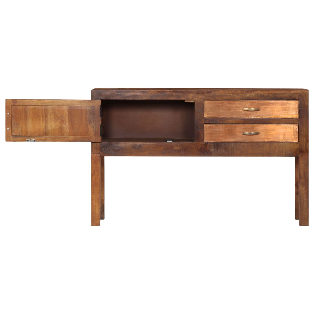 Credenza 118x30x75 cm Legno massello di mango