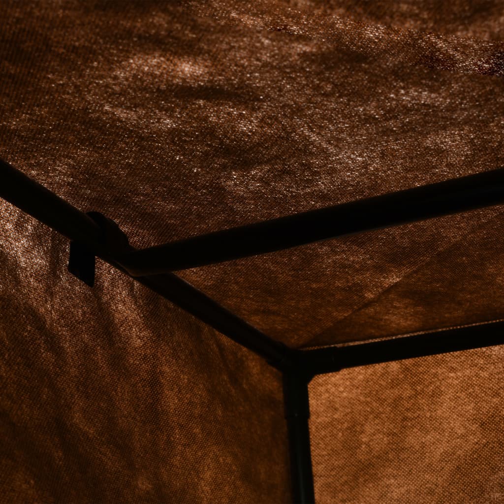 Braune Garderobe 75x50x160 cm