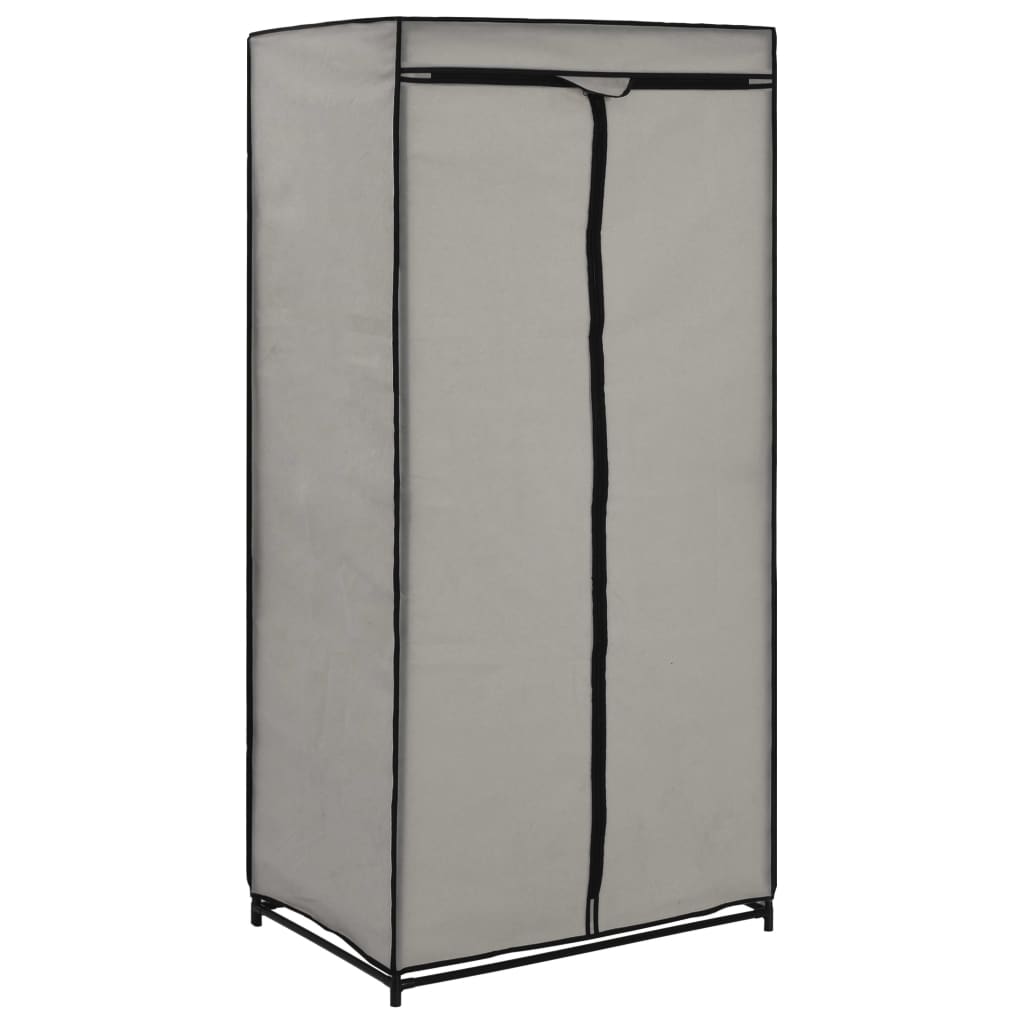 2 pcs gray wardrobe 75x50x160 cm
