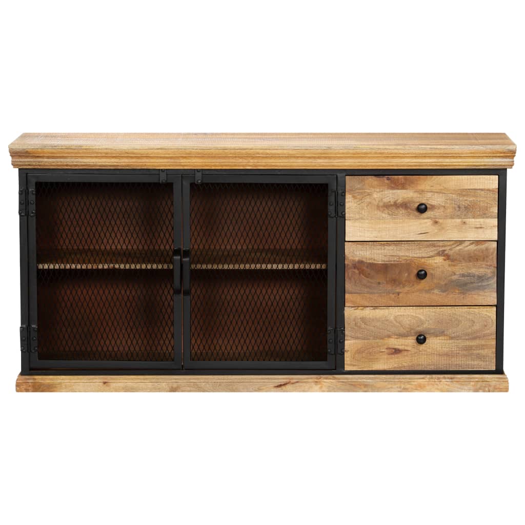 Buffet 150x40x75 cm Bois de manguier solide