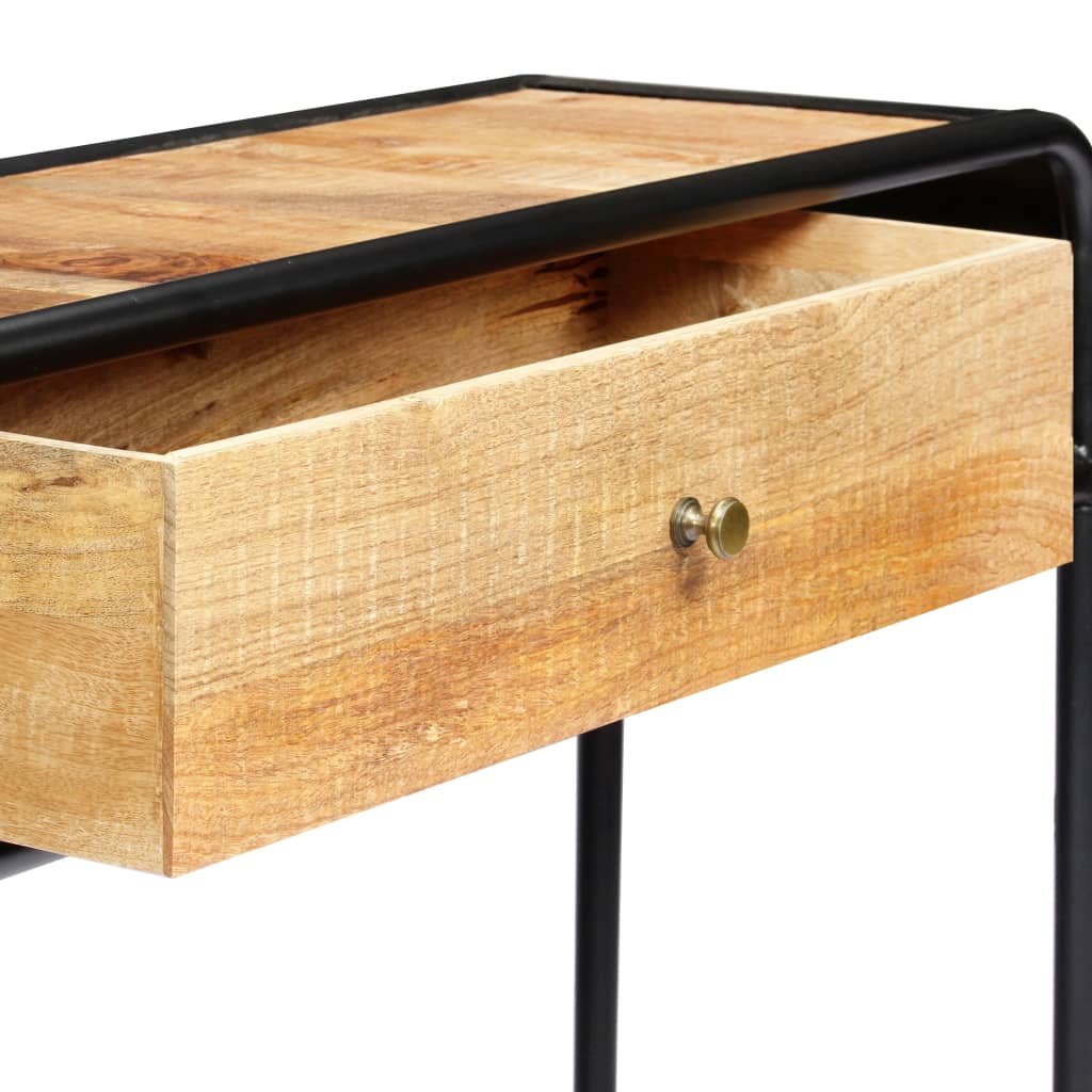 Console table 118 x 30 x 75 cm Massive mango wood