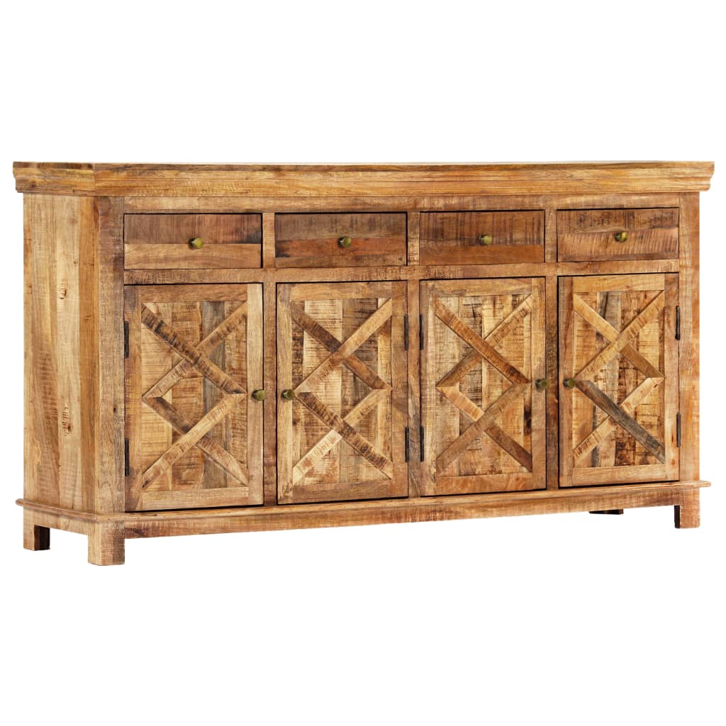 Buffet mit 4 Schubladen 160 x 40 x 85 cm Festes Mangoholz