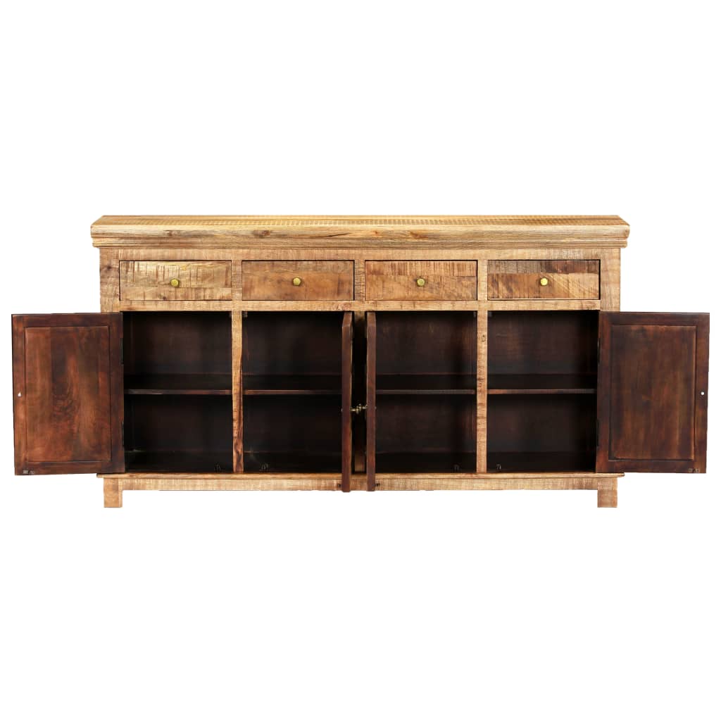 Buffet mit 4 Schubladen 160 x 40 x 85 cm Festes Mangoholz