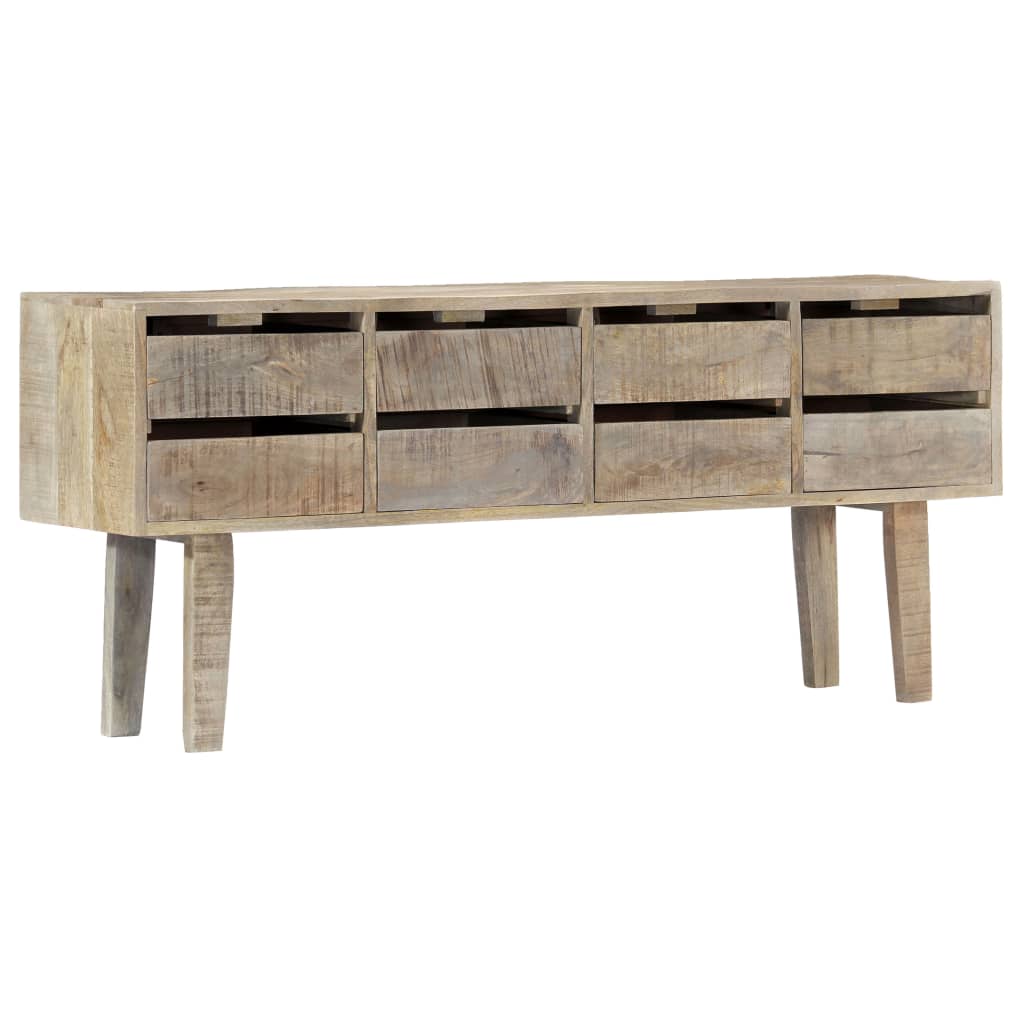 Buffet 140 x 30 x 60 cm massives Mangoholz