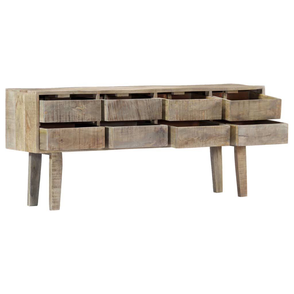 Buffet 140 x 30 x 60 cm massives Mangoholz