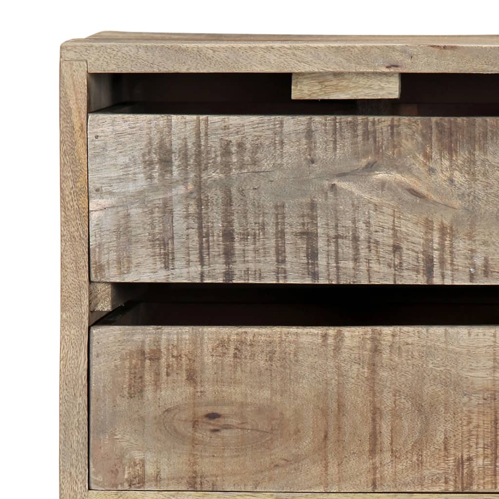 Buffet 140 x 30 x 60 cm massives Mangoholz