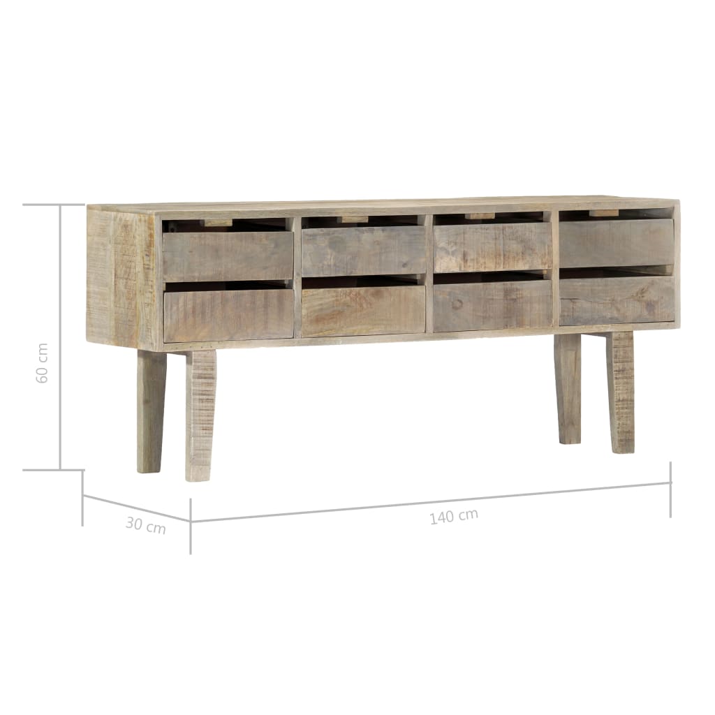 Buffet 140 x 30 x 60 cm MASSE MANGO Legno