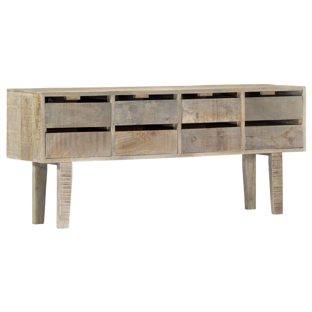 Buffet 140 x 30 x 60 cm massives Mangoholz