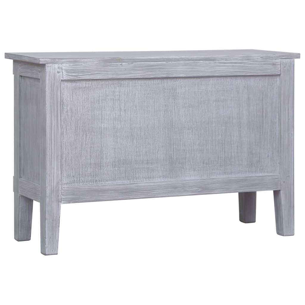 Buffet avec 2 tiroirs 90x30x60 cm Bois d'acajou massif