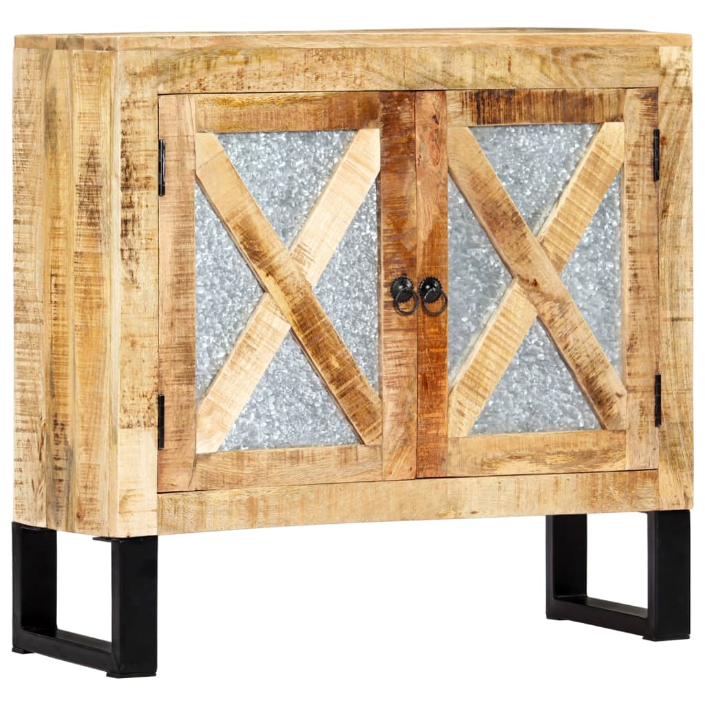 Buffet 80 x 30 x 76 cm Bois de manguier massif