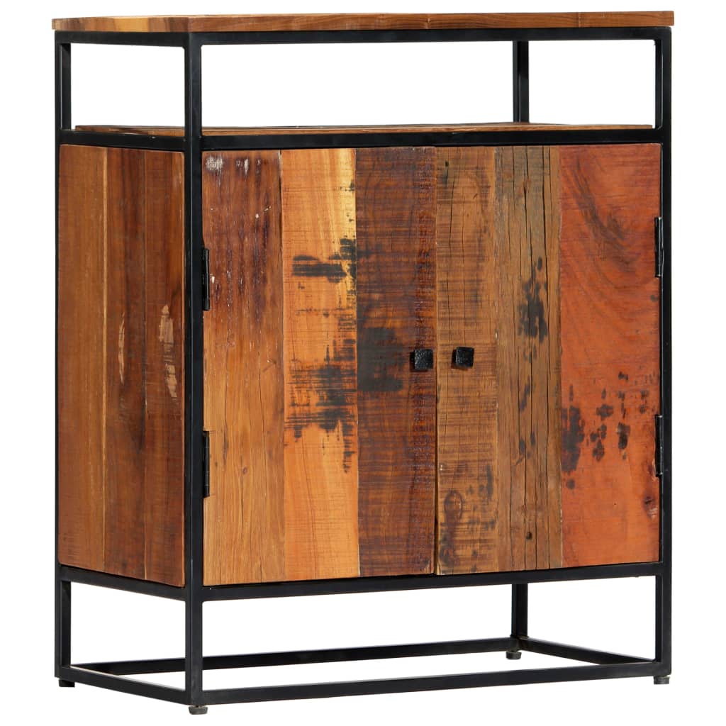 Lateral cabinet 60x35x76 cm Wood Solid recovery and steel