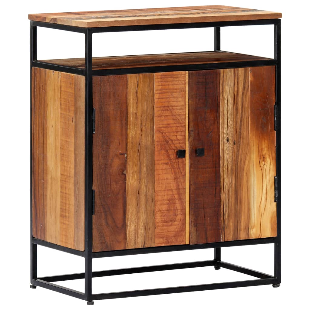 Lateral cabinet 60x35x76 cm Wood Solid recovery and steel