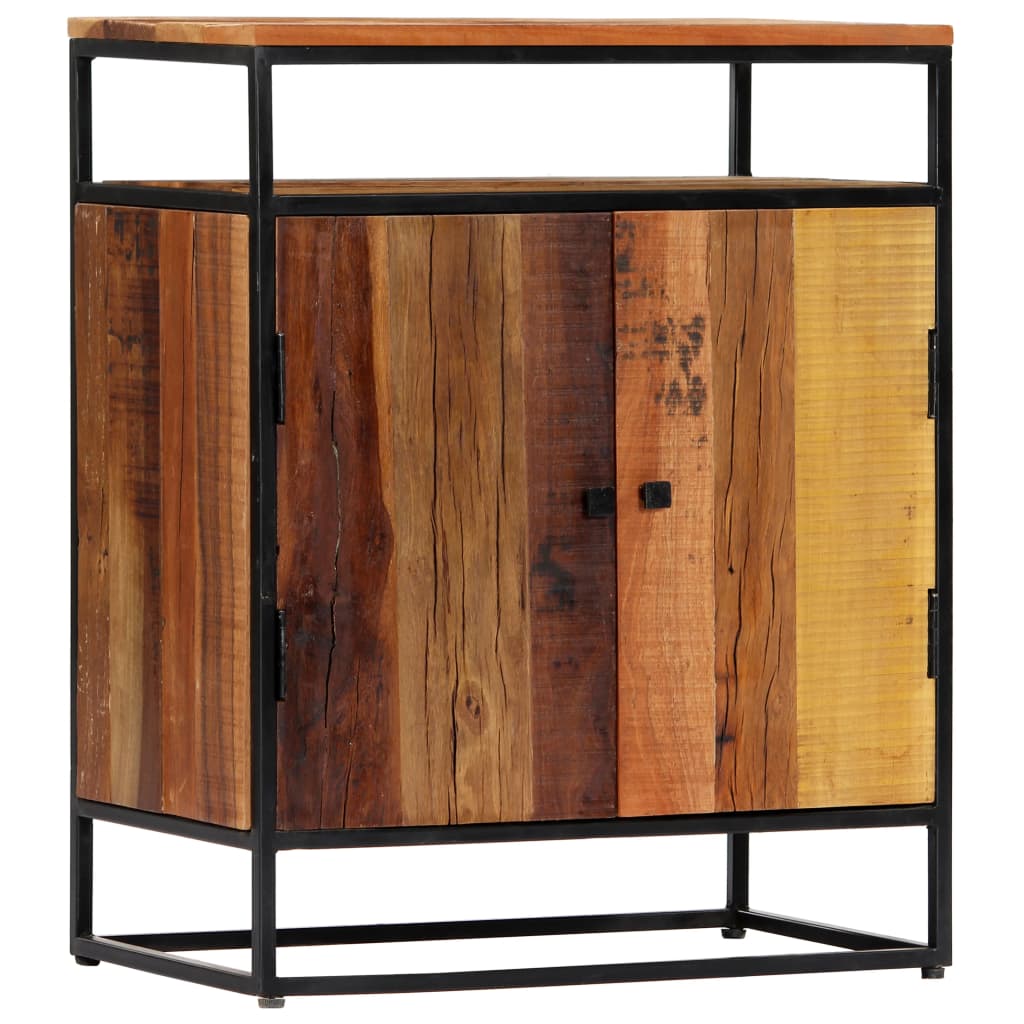 Lateral cabinet 60x35x76 cm Wood Solid recovery and steel