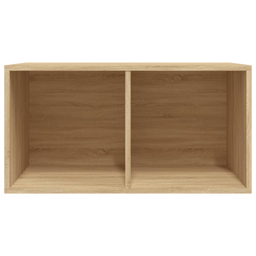 Sonoma oak vinyl storage box 71x34x36 cm