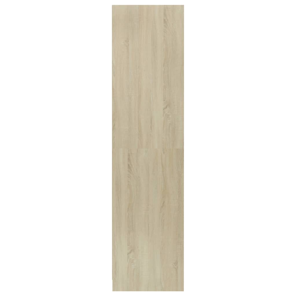 Sonoma oak wardrobe 50 x 50 x 200 cm agglomerated
