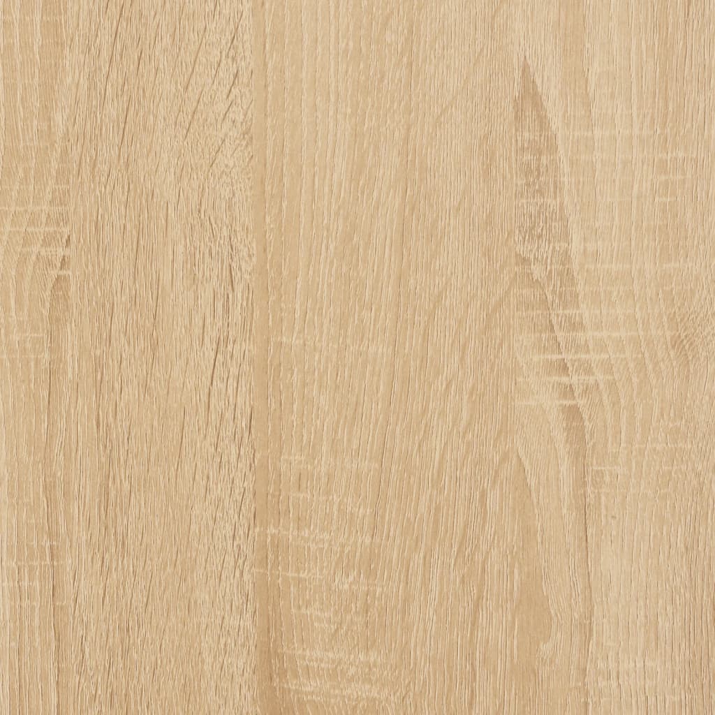 Sonoma oak wall shelves 104x20x58.5 cm agglomerated