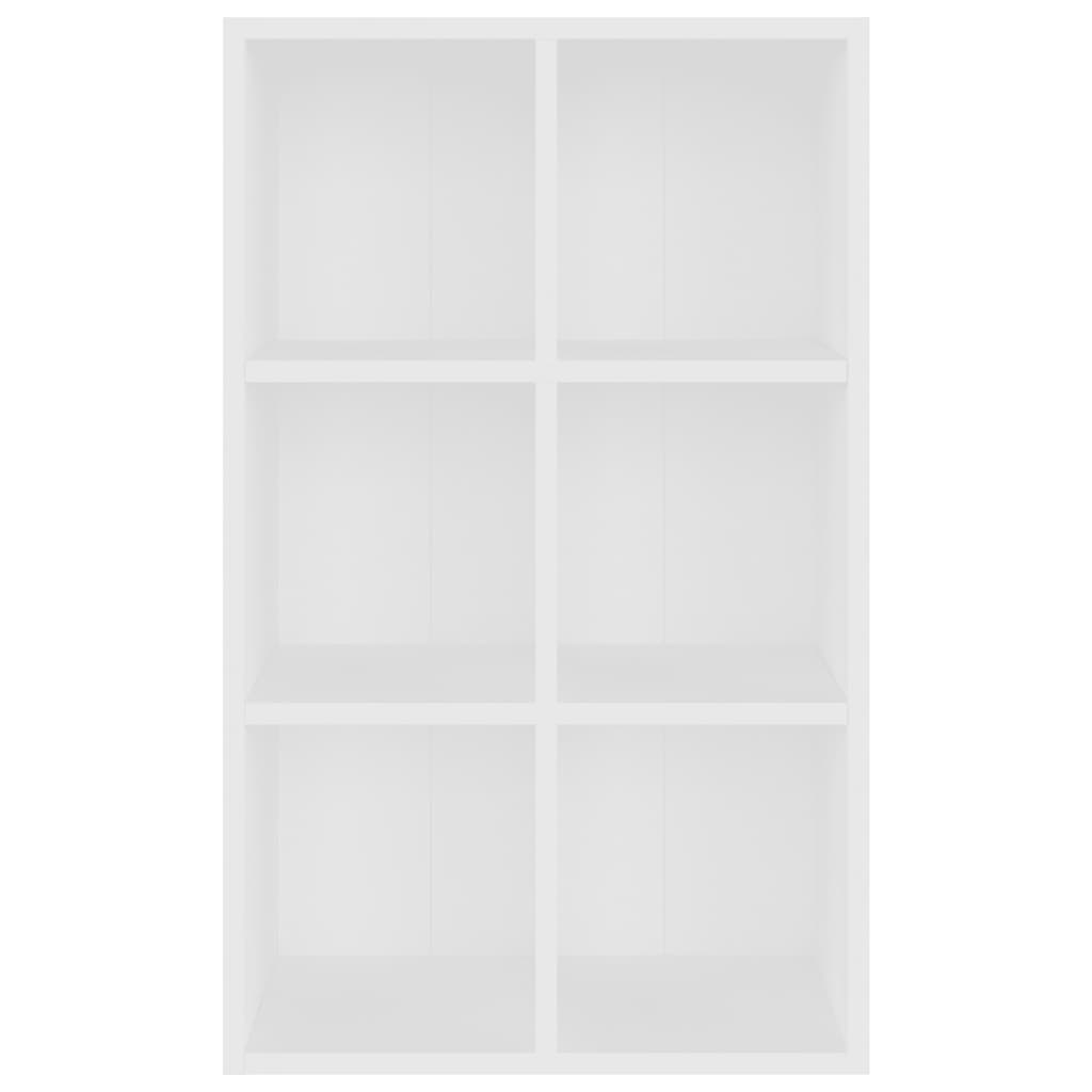 Biblioteca/buffet bianco 66x30x98 cm ingegneria