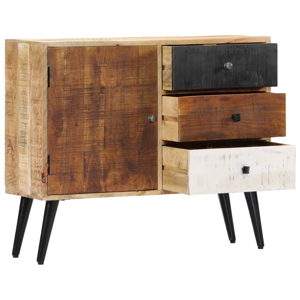 Buffet 88 x 30 x 73 cm Bois de manguier massif