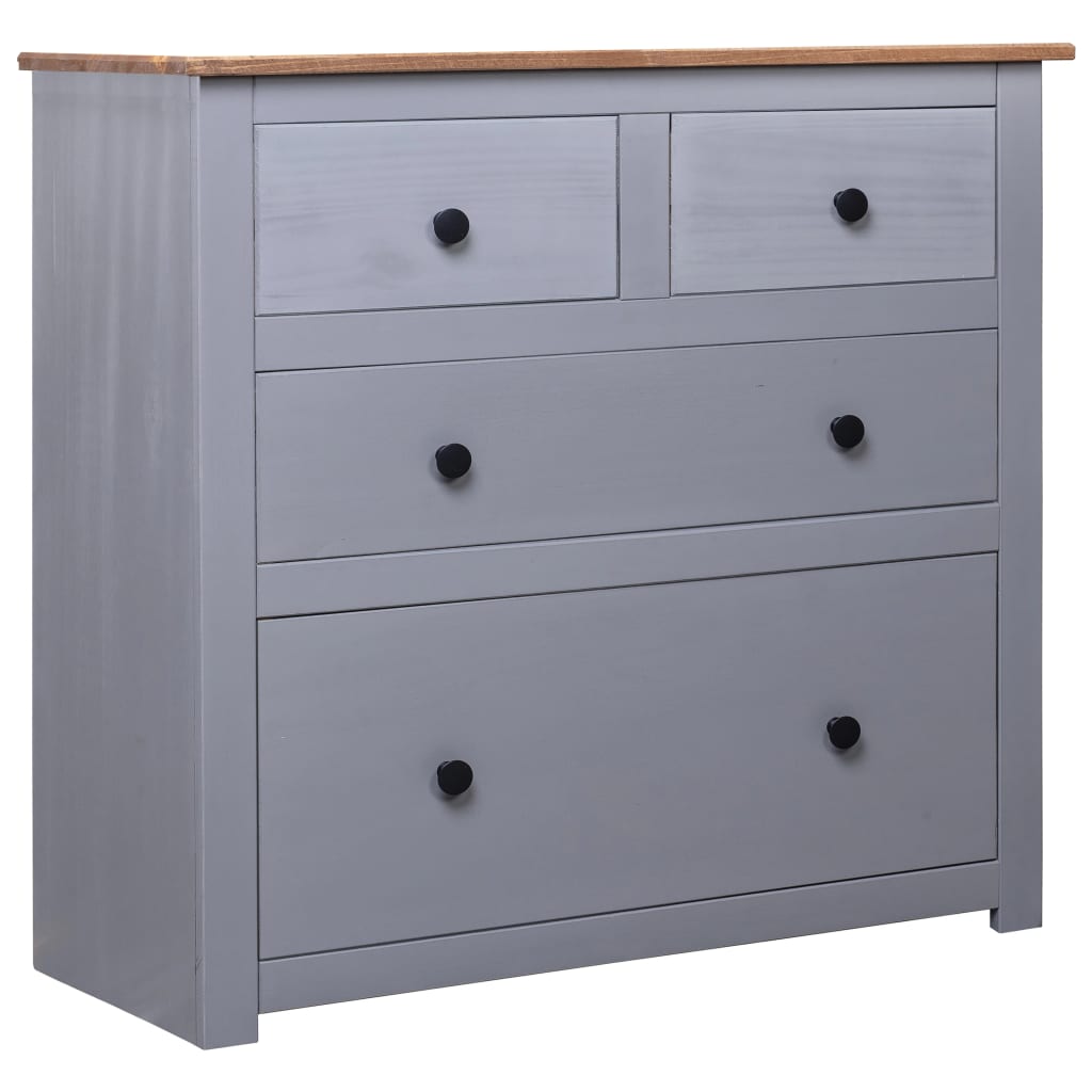 Gray buffet 80x40x83 cm PIN Panama range