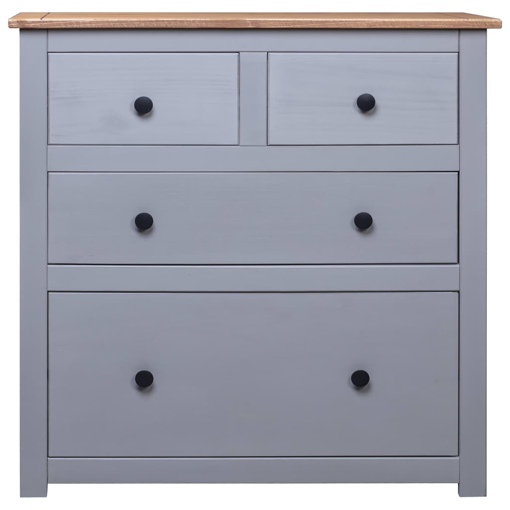 Gray buffet 80x40x83 cm PIN Panama range