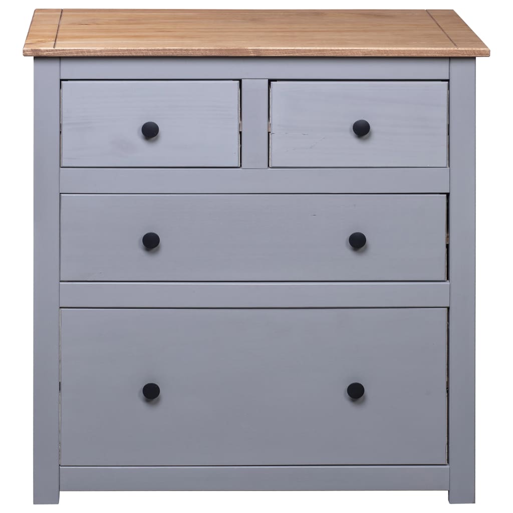 Grigio buffet 80x40x83 cm pin panama gamma