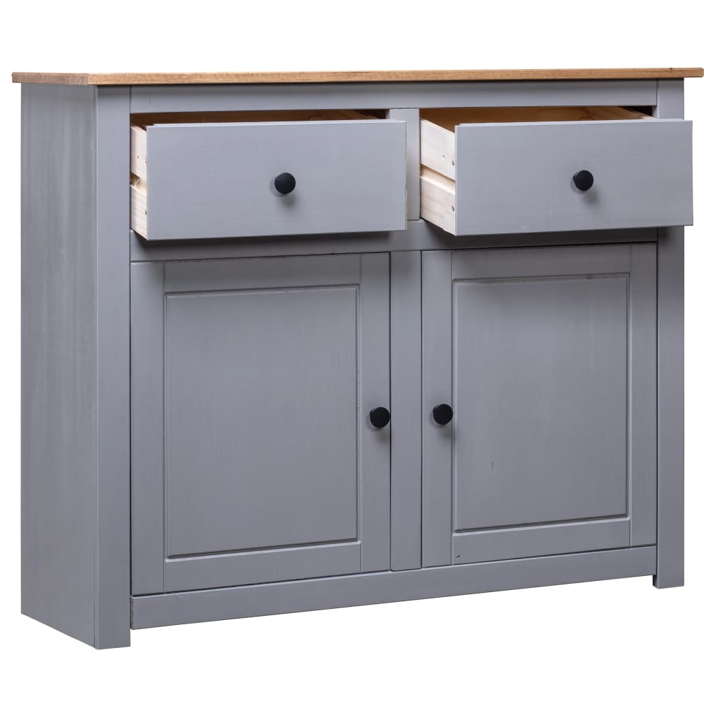 Gray buffet 93x40x80 cm Solid Pin Assortment Panama